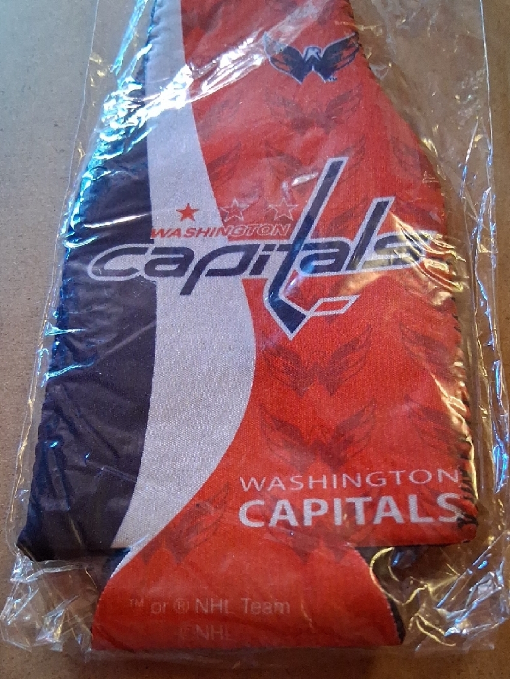 Washington Capitals Red NHL Bottle Cooler Koozie NEW